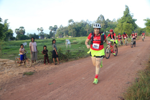 Team 303 / Raid Amazones Cambodge 2024 - J3 Run and Bike