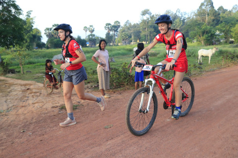 Team 19 / Raid Amazones Cambodge 2024 - J3 Run and Bike