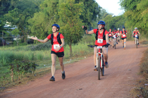 Team 14 / Raid Amazones Cambodge 2024 - J3 Run and Bike