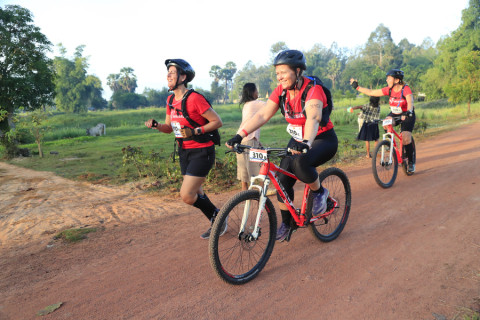 Team 310 / Raid Amazones Cambodge 2024 - J3 Run and Bike