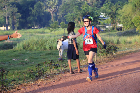 Team 27 / Raid Amazones Cambodge 2024 - J3 Run and Bike