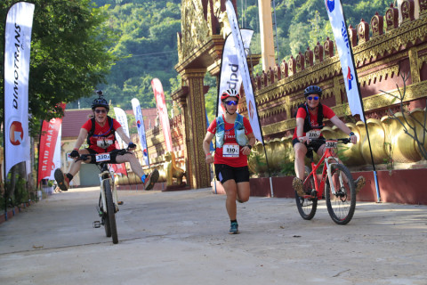 Team 330 / Raid Amazones Cambodge 2024 - J3 Run and Bike