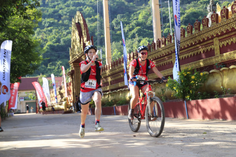 Team 39 / Raid Amazones Cambodge 2024 - J3 Run and Bike