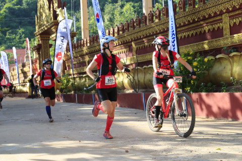 Team 305 / Raid Amazones Cambodge 2024 - J3 Run and Bike