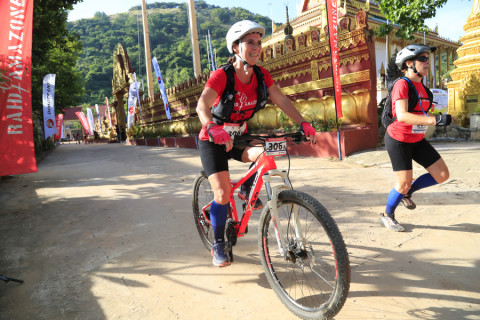 Team 306 / Raid Amazones Cambodge 2024 - J3 Run and Bike