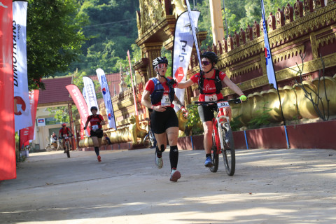 Team 33 / Raid Amazones Cambodge 2024 - J3 Run and Bike