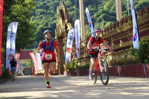 Team 86 / Raid Amazones Cambodge 2024 - J3 Run and Bike