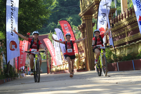 Team 320 / Raid Amazones Cambodge 2024 - J3 Run and Bike