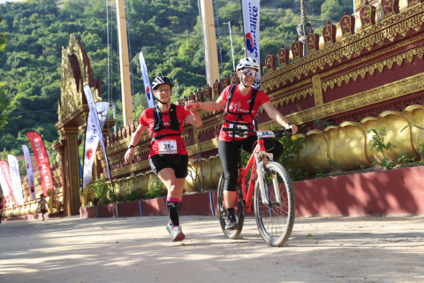 Team 28 / Raid Amazones Cambodge 2024 - J3 Run and Bike