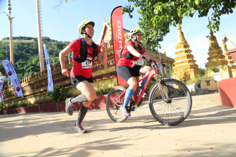 Team 25 / Raid Amazones Cambodge 2024 - J3 Run and Bike