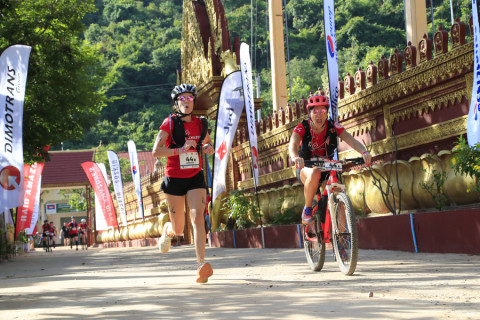 Team 44 / Raid Amazones Cambodge 2024 - J3 Run and Bike