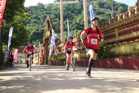 Team 304 / Raid Amazones Cambodge 2024 - J3 Run and Bike