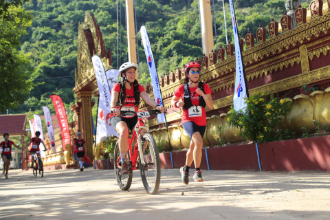 Team 47 / Raid Amazones Cambodge 2024 - J3 Run and Bike