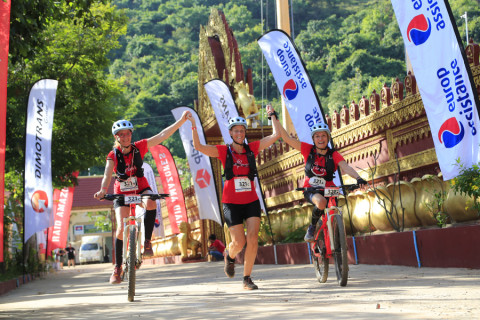 Team 321 / Raid Amazones Cambodge 2024 - J3 Run and Bike