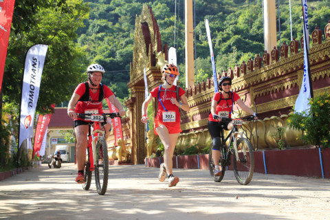 Team 302 / Raid Amazones Cambodge 2024 - J3 Run and Bike
