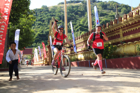 Team 52 / Raid Amazones Cambodge 2024 - J3 Run and Bike