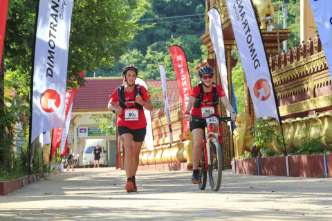 Team 80 / Raid Amazones Cambodge 2024 - J3 Run and Bike