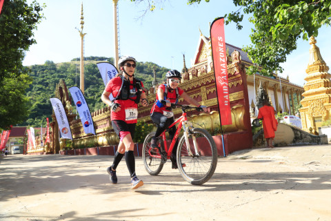Team 35 / Raid Amazones Cambodge 2024 - J3 Run and Bike