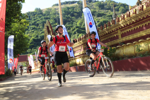 Team 310 / Raid Amazones Cambodge 2024 - J3 Run and Bike