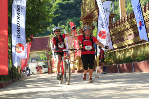 Team 07 / Raid Amazones Cambodge 2024 - J3 Run and Bike