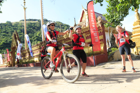 Team 07 / Raid Amazones Cambodge 2024 - J3 Run and Bike