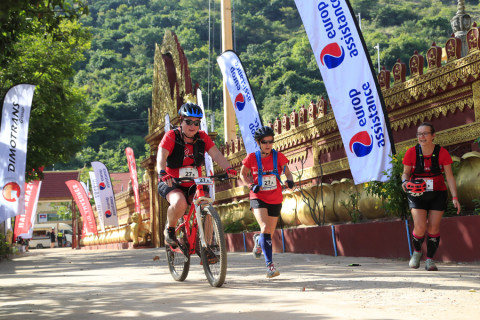 Team 27 / Raid Amazones Cambodge 2024 - J3 Run and Bike