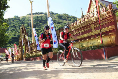 Team 06 / Raid Amazones Cambodge 2024 - J3 Run and Bike