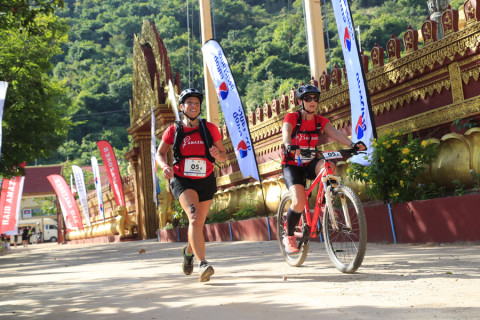Team 05 / Raid Amazones Cambodge 2024 - J3 Run and Bike