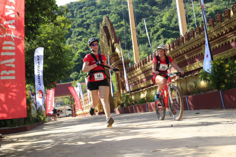 Team 48 / Raid Amazones Cambodge 2024 - J3 Run and Bike