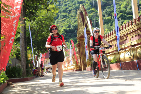 Team 18 / Raid Amazones Cambodge 2024 - J3 Run and Bike