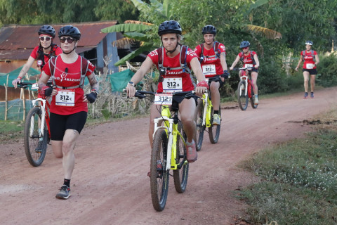 Team 312 / Raid Amazones Cambodge 2024 - J3 Run and Bike