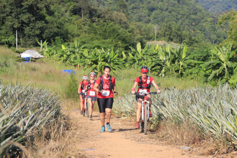 Team 61 / Raid Amazones Thailande  2025 - J5 Bike & Run