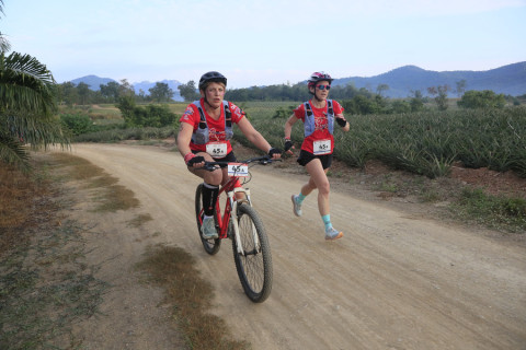 Team 45 / Raid Amazones Thailande  2025 - J5 Bike & Run