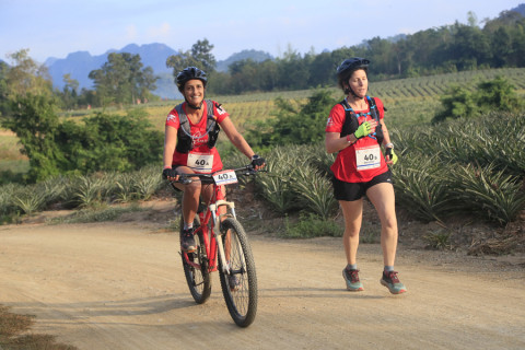 Team 40 / Raid Amazones Thailande  2025 - J5 Bike & Run