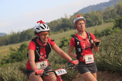 Team 59 / Raid Amazones Thailande  2025 - J5 Bike & Run