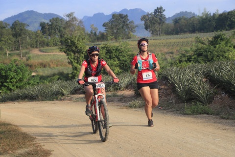 Team 87 / Raid Amazones Thailande  2025 - J5 Bike & Run