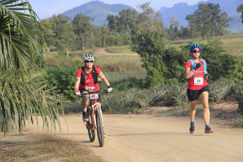 Team 68 / Raid Amazones Thailande  2025 - J5 Bike & Run