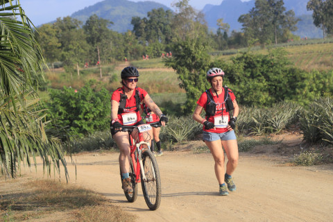 Team 84 / Raid Amazones Thailande  2025 - J5 Bike & Run
