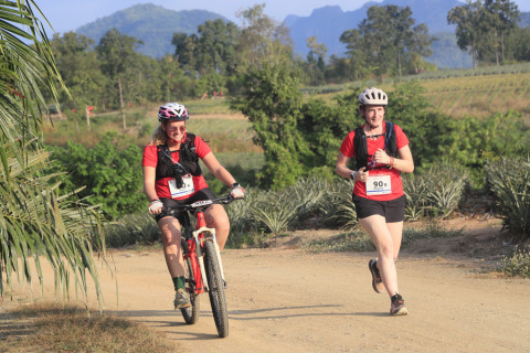 Team 90 / Raid Amazones Thailande  2025 - J5 Bike & Run