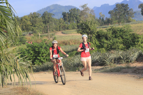 Team 55 / Raid Amazones Thailande  2025 - J5 Bike & Run