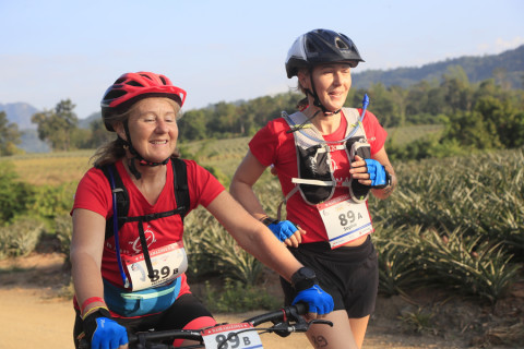 Team 89 / Raid Amazones Thailande  2025 - J5 Bike & Run