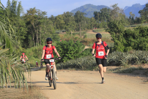 Team 41 / Raid Amazones Thailande  2025 - J5 Bike & Run