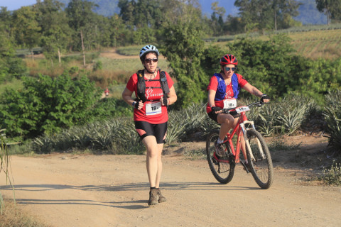 Team 18 / Raid Amazones Thailande  2025 - J5 Bike & Run