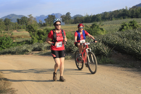 Team 18 / Raid Amazones Thailande  2025 - J5 Bike & Run